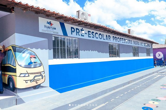 PRÉ-ESCOLA PROFESSORA ACI BESERRA REFORMADA