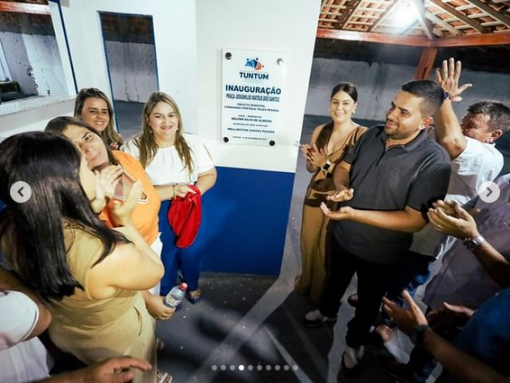 REINAUGURAÇÃO DA PRAÇA JESUSNILSO MATEUS DOS SANTOS, TUNTUM DE CIMA
